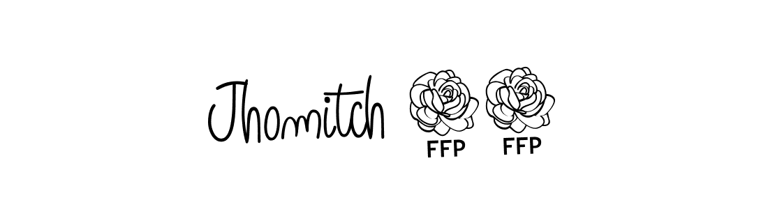 Create a beautiful signature design for name Jhomitch 03. With this signature (Angelique-Rose-font-FFP) fonts, you can make a handwritten signature for free. Jhomitch 03 signature style 5 images and pictures png