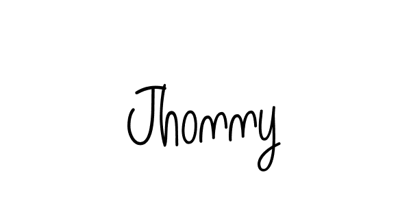 The best way (Angelique-Rose-font-FFP) to make a short signature is to pick only two or three words in your name. The name Jhonny include a total of six letters. For converting this name. Jhonny signature style 5 images and pictures png