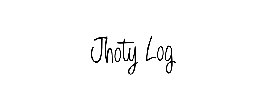 It looks lik you need a new signature style for name Jhoty Log. Design unique handwritten (Angelique-Rose-font-FFP) signature with our free signature maker in just a few clicks. Jhoty Log signature style 5 images and pictures png