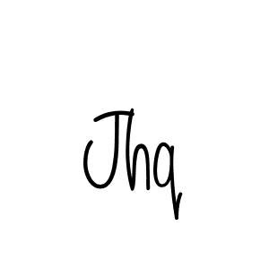 if you are searching for the best signature style for your name Jhq. so please give up your signature search. here we have designed multiple signature styles  using Angelique-Rose-font-FFP. Jhq signature style 5 images and pictures png