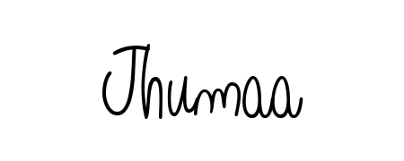 How to make Jhumaa signature? Angelique-Rose-font-FFP is a professional autograph style. Create handwritten signature for Jhumaa name. Jhumaa signature style 5 images and pictures png