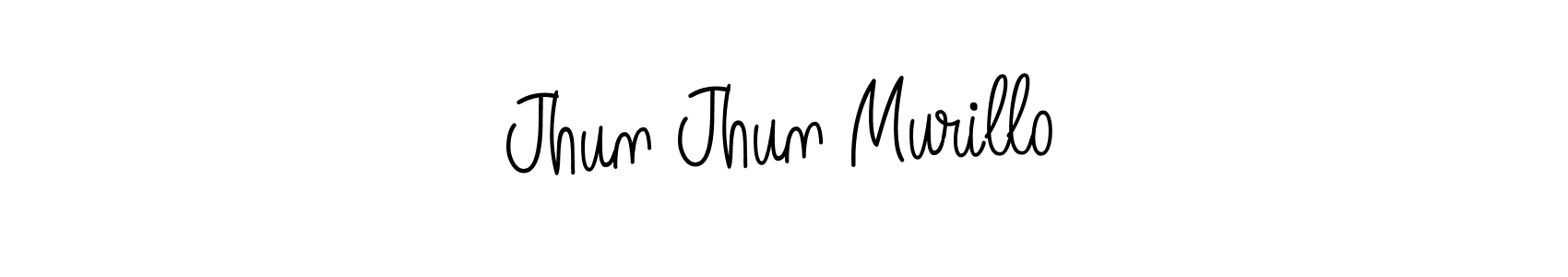 Also You can easily find your signature by using the search form. We will create Jhun Jhun Murillo name handwritten signature images for you free of cost using Angelique-Rose-font-FFP sign style. Jhun Jhun Murillo signature style 5 images and pictures png