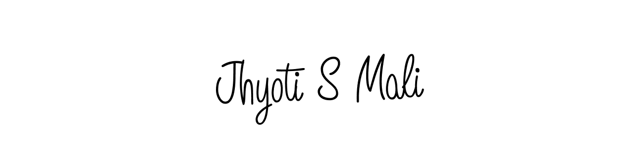 You can use this online signature creator to create a handwritten signature for the name Jhyoti S Mali. This is the best online autograph maker. Jhyoti S Mali signature style 5 images and pictures png