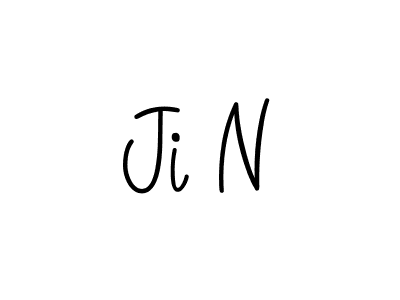 Make a beautiful signature design for name Ji N. Use this online signature maker to create a handwritten signature for free. Ji N signature style 5 images and pictures png