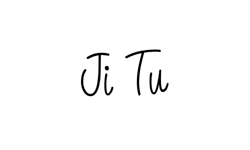 This is the best signature style for the Ji Tu name. Also you like these signature font (Angelique-Rose-font-FFP). Mix name signature. Ji Tu signature style 5 images and pictures png