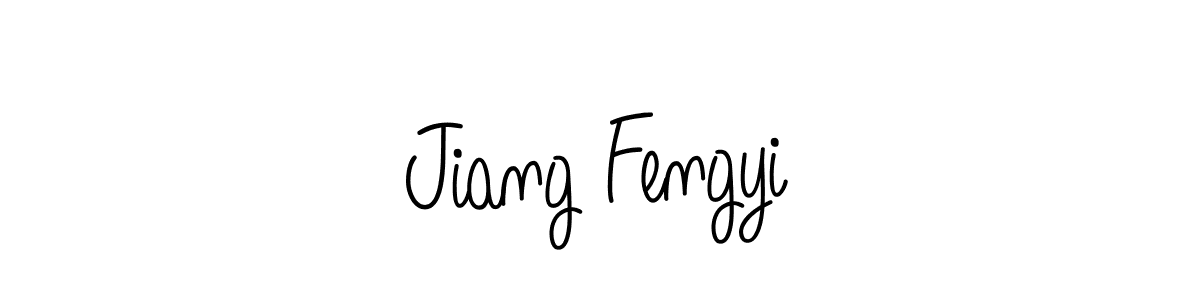 Similarly Angelique-Rose-font-FFP is the best handwritten signature design. Signature creator online .You can use it as an online autograph creator for name Jiang Fengyi. Jiang Fengyi signature style 5 images and pictures png