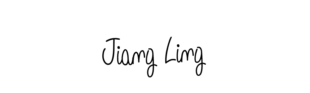 Design your own signature with our free online signature maker. With this signature software, you can create a handwritten (Angelique-Rose-font-FFP) signature for name Jiang Ling. Jiang Ling signature style 5 images and pictures png