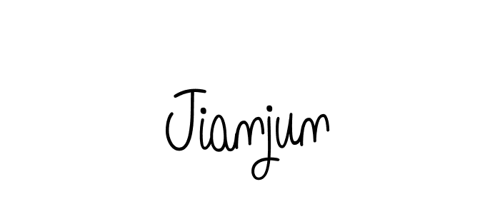 Make a beautiful signature design for name Jianjun. Use this online signature maker to create a handwritten signature for free. Jianjun signature style 5 images and pictures png