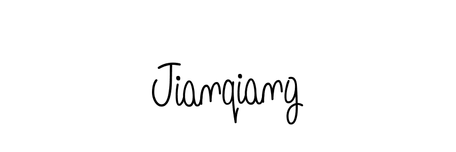 if you are searching for the best signature style for your name Jianqiang. so please give up your signature search. here we have designed multiple signature styles  using Angelique-Rose-font-FFP. Jianqiang signature style 5 images and pictures png