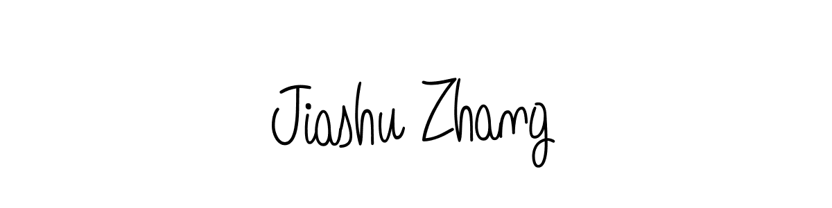 Design your own signature with our free online signature maker. With this signature software, you can create a handwritten (Angelique-Rose-font-FFP) signature for name Jiashu Zhang. Jiashu Zhang signature style 5 images and pictures png