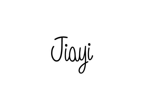 How to make Jiayi name signature. Use Angelique-Rose-font-FFP style for creating short signs online. This is the latest handwritten sign. Jiayi signature style 5 images and pictures png