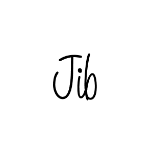 if you are searching for the best signature style for your name Jib. so please give up your signature search. here we have designed multiple signature styles  using Angelique-Rose-font-FFP. Jib signature style 5 images and pictures png