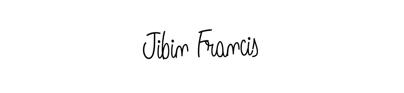 Make a beautiful signature design for name Jibin Francis. Use this online signature maker to create a handwritten signature for free. Jibin Francis signature style 5 images and pictures png