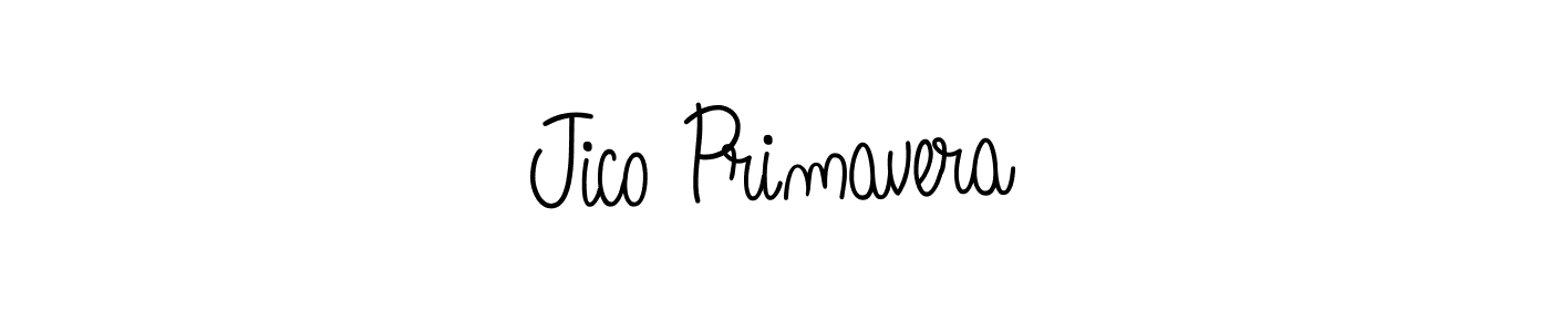 Check out images of Autograph of Jico Primavera name. Actor Jico Primavera Signature Style. Angelique-Rose-font-FFP is a professional sign style online. Jico Primavera signature style 5 images and pictures png