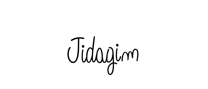 How to Draw Jidagim signature style? Angelique-Rose-font-FFP is a latest design signature styles for name Jidagim. Jidagim signature style 5 images and pictures png