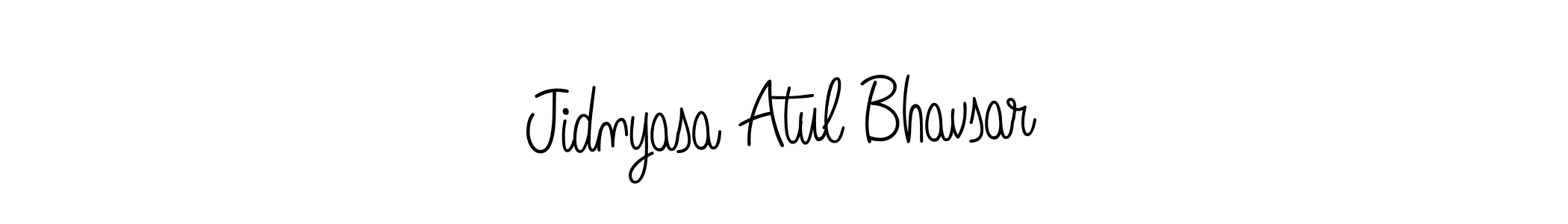 Make a beautiful signature design for name Jidnyasa Atul Bhavsar. Use this online signature maker to create a handwritten signature for free. Jidnyasa Atul Bhavsar signature style 5 images and pictures png