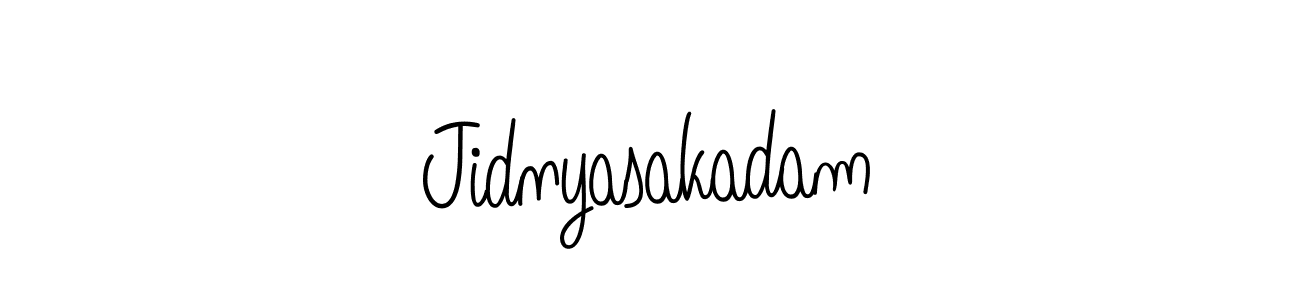 Make a beautiful signature design for name Jidnyasakadam. Use this online signature maker to create a handwritten signature for free. Jidnyasakadam signature style 5 images and pictures png