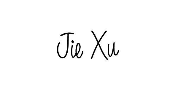 Also You can easily find your signature by using the search form. We will create Jie Xu name handwritten signature images for you free of cost using Angelique-Rose-font-FFP sign style. Jie Xu signature style 5 images and pictures png