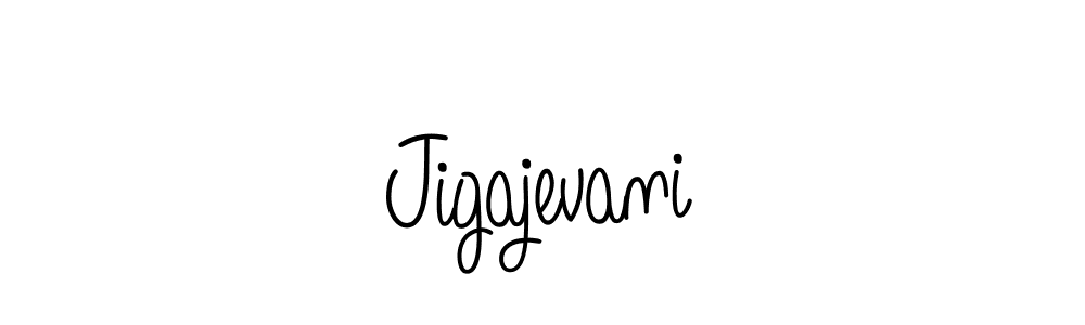 Use a signature maker to create a handwritten signature online. With this signature software, you can design (Angelique-Rose-font-FFP) your own signature for name Jigajevani. Jigajevani signature style 5 images and pictures png