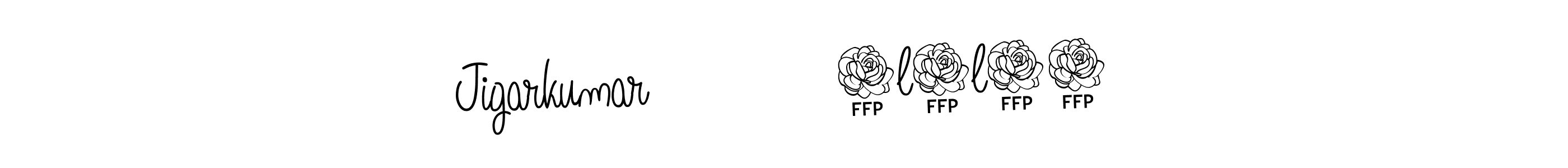 Also You can easily find your signature by using the search form. We will create Jigarkumar            6l4l24 name handwritten signature images for you free of cost using Angelique-Rose-font-FFP sign style. Jigarkumar            6l4l24 signature style 5 images and pictures png