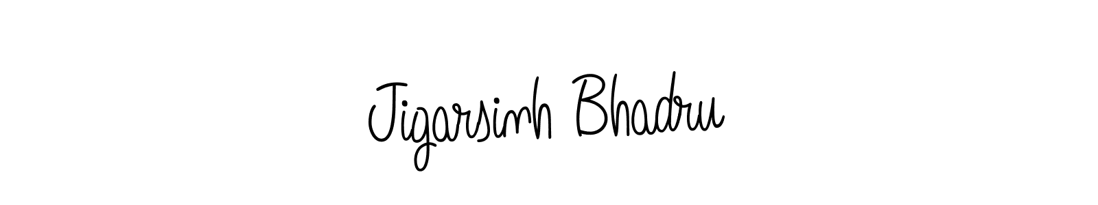 Check out images of Autograph of Jigarsinh Bhadru name. Actor Jigarsinh Bhadru Signature Style. Angelique-Rose-font-FFP is a professional sign style online. Jigarsinh Bhadru signature style 5 images and pictures png