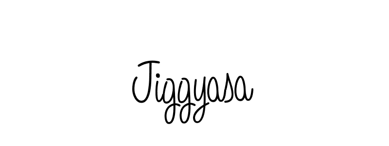 Also we have Jiggyasa name is the best signature style. Create professional handwritten signature collection using Angelique-Rose-font-FFP autograph style. Jiggyasa signature style 5 images and pictures png