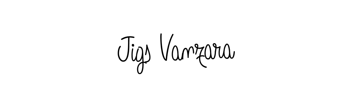if you are searching for the best signature style for your name Jigs Vanzara. so please give up your signature search. here we have designed multiple signature styles  using Angelique-Rose-font-FFP. Jigs Vanzara signature style 5 images and pictures png