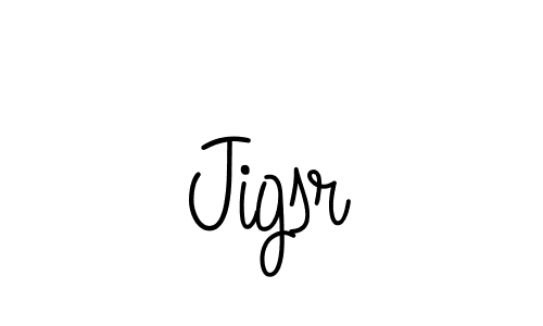 How to Draw Jigsr signature style? Angelique-Rose-font-FFP is a latest design signature styles for name Jigsr. Jigsr signature style 5 images and pictures png