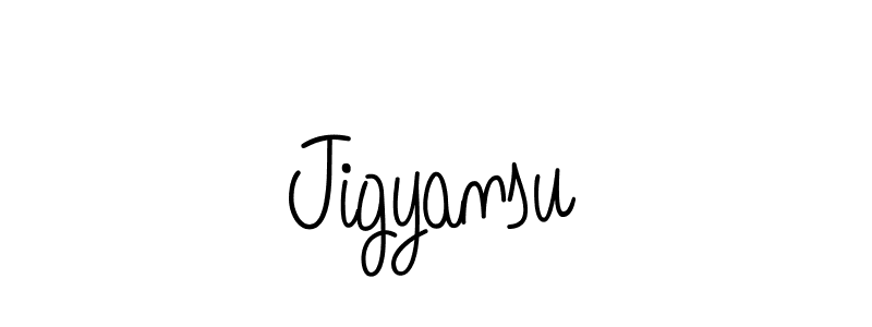 How to Draw Jigyansu signature style? Angelique-Rose-font-FFP is a latest design signature styles for name Jigyansu. Jigyansu signature style 5 images and pictures png