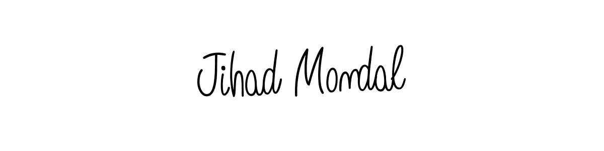 Make a beautiful signature design for name Jihad Mondal. Use this online signature maker to create a handwritten signature for free. Jihad Mondal signature style 5 images and pictures png