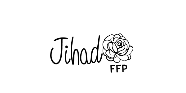 if you are searching for the best signature style for your name Jihad7. so please give up your signature search. here we have designed multiple signature styles  using Angelique-Rose-font-FFP. Jihad7 signature style 5 images and pictures png