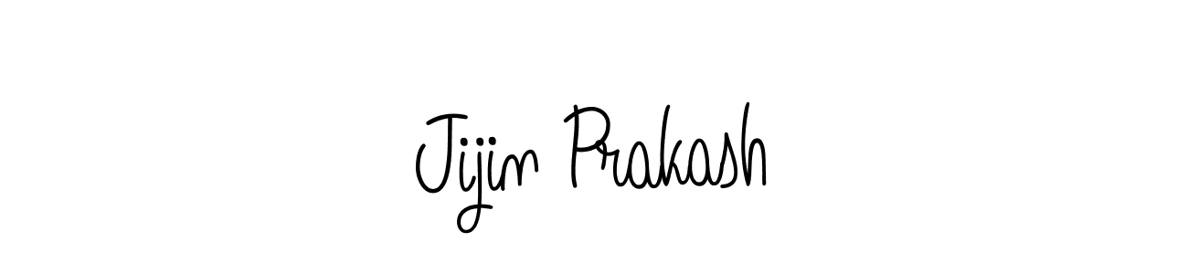 Make a beautiful signature design for name Jijin Prakash. Use this online signature maker to create a handwritten signature for free. Jijin Prakash signature style 5 images and pictures png