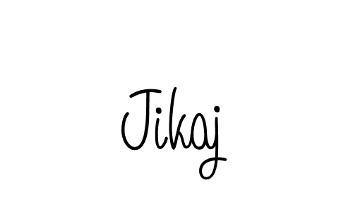 Make a beautiful signature design for name Jikaj. Use this online signature maker to create a handwritten signature for free. Jikaj signature style 5 images and pictures png