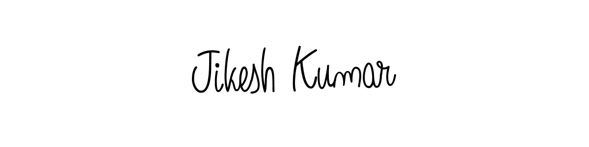Best and Professional Signature Style for Jikesh Kumar. Angelique-Rose-font-FFP Best Signature Style Collection. Jikesh Kumar signature style 5 images and pictures png