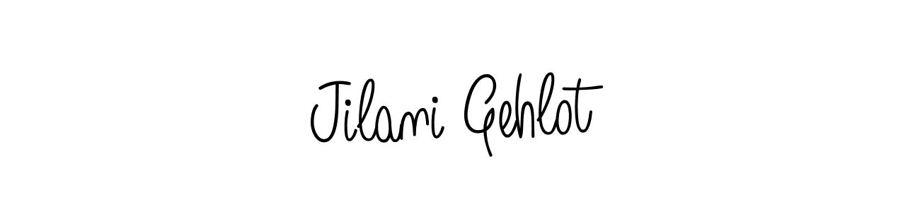 This is the best signature style for the Jilani Gehlot name. Also you like these signature font (Angelique-Rose-font-FFP). Mix name signature. Jilani Gehlot signature style 5 images and pictures png