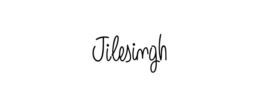 How to make Jilesingh signature? Angelique-Rose-font-FFP is a professional autograph style. Create handwritten signature for Jilesingh name. Jilesingh signature style 5 images and pictures png