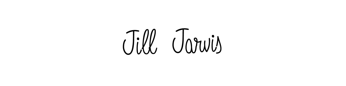 Make a beautiful signature design for name Jill  Jarvis. With this signature (Angelique-Rose-font-FFP) style, you can create a handwritten signature for free. Jill  Jarvis signature style 5 images and pictures png