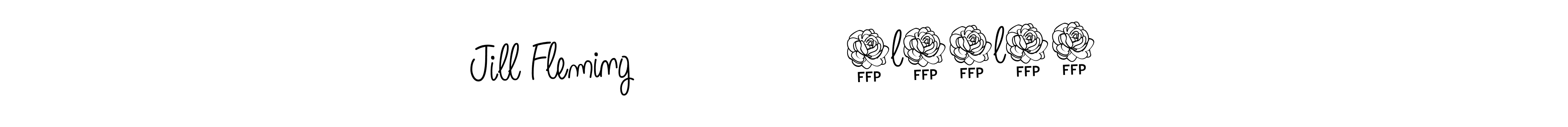 You should practise on your own different ways (Angelique-Rose-font-FFP) to write your name (Jill Fleming                  4l22l24) in signature. don't let someone else do it for you. Jill Fleming                  4l22l24 signature style 5 images and pictures png