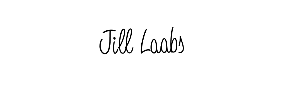 Best and Professional Signature Style for Jill Laabs. Angelique-Rose-font-FFP Best Signature Style Collection. Jill Laabs signature style 5 images and pictures png