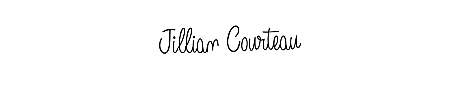 Best and Professional Signature Style for Jillian Courteau. Angelique-Rose-font-FFP Best Signature Style Collection. Jillian Courteau signature style 5 images and pictures png