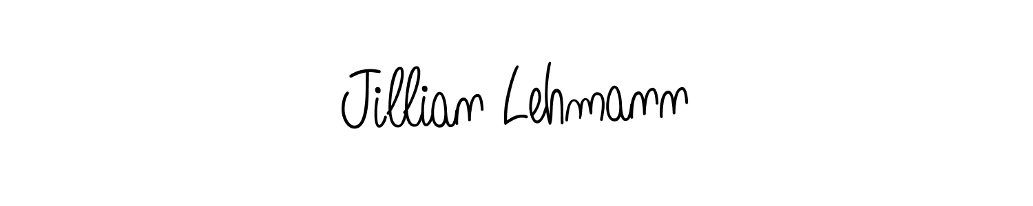 Best and Professional Signature Style for Jillian Lehmann. Angelique-Rose-font-FFP Best Signature Style Collection. Jillian Lehmann signature style 5 images and pictures png