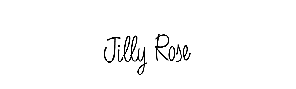 The best way (Angelique-Rose-font-FFP) to make a short signature is to pick only two or three words in your name. The name Jilly Rose include a total of six letters. For converting this name. Jilly Rose signature style 5 images and pictures png