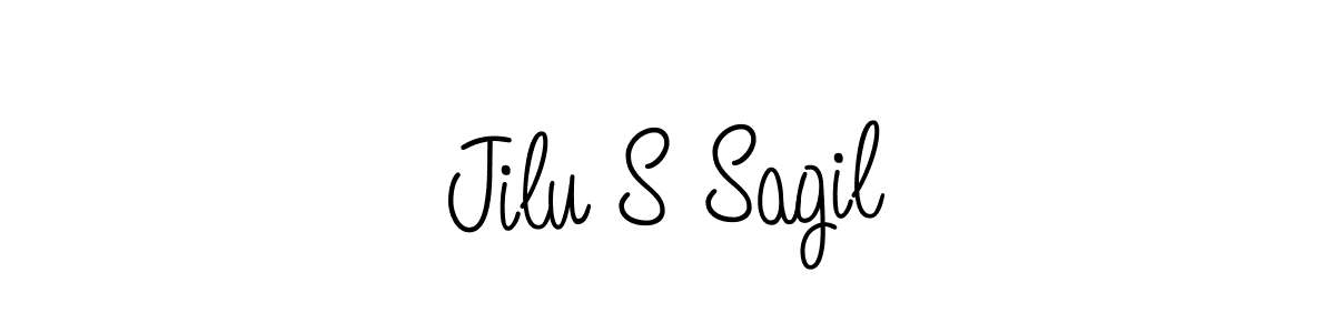 Make a beautiful signature design for name Jilu S Sagil. Use this online signature maker to create a handwritten signature for free. Jilu S Sagil signature style 5 images and pictures png