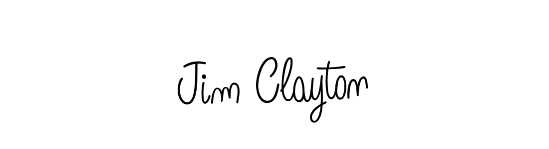 The best way (Angelique-Rose-font-FFP) to make a short signature is to pick only two or three words in your name. The name Jim Clayton include a total of six letters. For converting this name. Jim Clayton signature style 5 images and pictures png