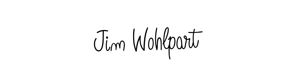 How to Draw Jim Wohlpart signature style? Angelique-Rose-font-FFP is a latest design signature styles for name Jim Wohlpart. Jim Wohlpart signature style 5 images and pictures png