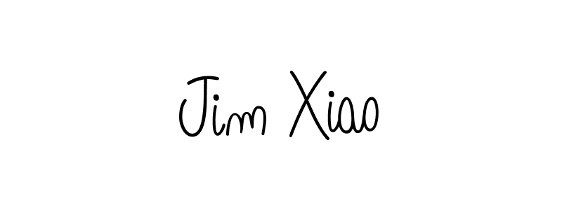 Create a beautiful signature design for name Jim Xiao. With this signature (Angelique-Rose-font-FFP) fonts, you can make a handwritten signature for free. Jim Xiao signature style 5 images and pictures png