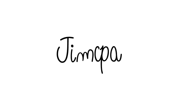 How to make Jimcpa signature? Angelique-Rose-font-FFP is a professional autograph style. Create handwritten signature for Jimcpa name. Jimcpa signature style 5 images and pictures png