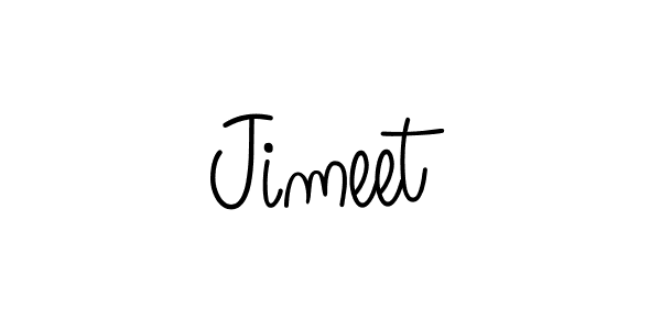 You can use this online signature creator to create a handwritten signature for the name Jimeet. This is the best online autograph maker. Jimeet signature style 5 images and pictures png