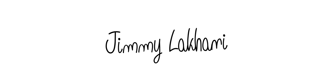 You can use this online signature creator to create a handwritten signature for the name Jimmy Lakhani. This is the best online autograph maker. Jimmy Lakhani signature style 5 images and pictures png