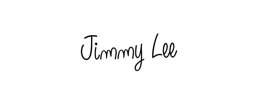 Jimmy Lee stylish signature style. Best Handwritten Sign (Angelique-Rose-font-FFP) for my name. Handwritten Signature Collection Ideas for my name Jimmy Lee. Jimmy Lee signature style 5 images and pictures png